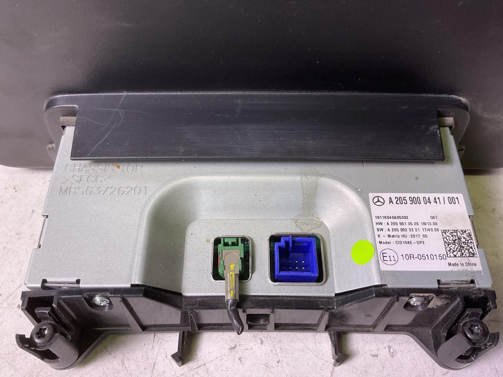 Info-gps-tv Screen MERCEDES C-CLASS 19 204