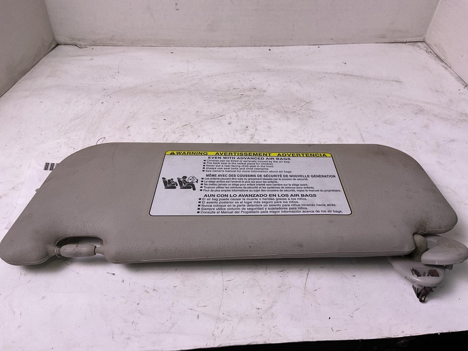 Sun Visor TOYOTA COROLLA Right 09 10 11 12 132