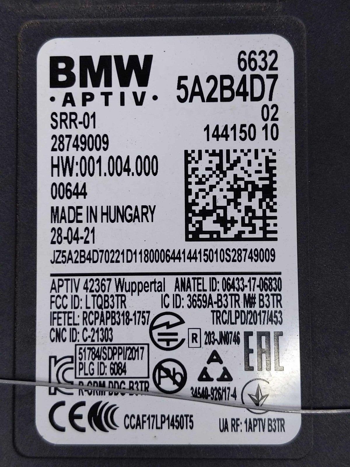 Chassis Brain Box BMW 840I 227