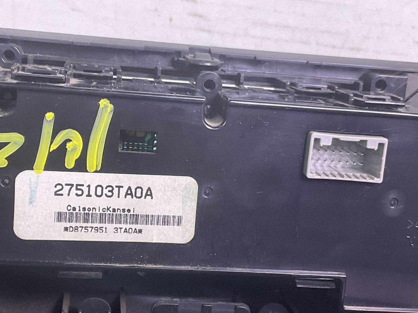 Heater A/c Control NISSAN ALTIMA 13 143