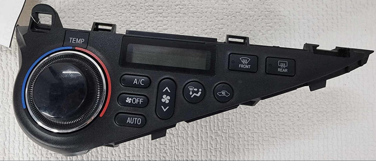 Heater A/c Control TOYOTA PRIUS 12 13 140