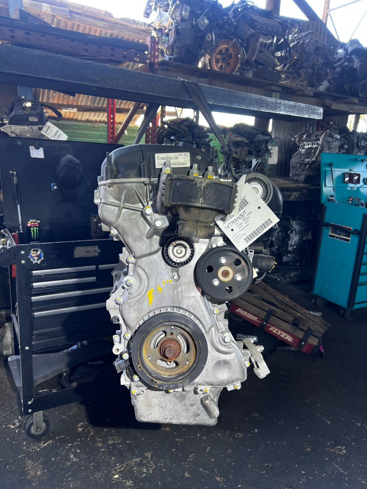 2014 Ford Transit Connect 2.5L Engine Assembly OEM Duratec Fits 13-16 Escape3