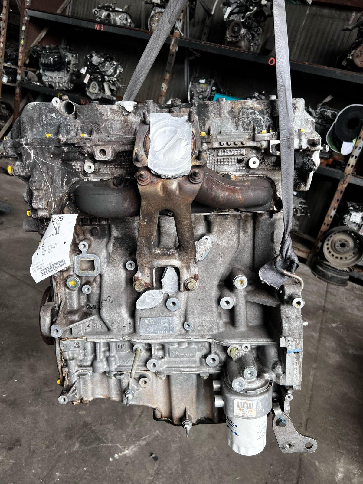 2018 Chevy Camaro 2.0L Turbo Engine Assembly 1LT 4-Cyl OEM Motor Convertible5