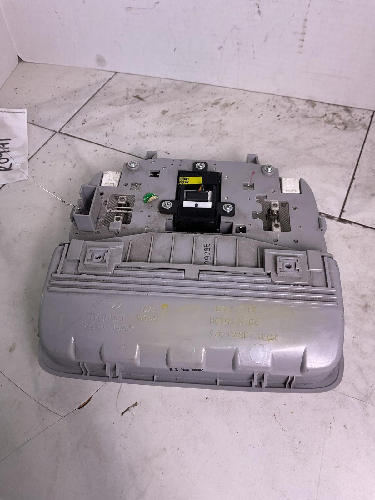 Overhead Console HYUNDAI SONATA 11 12 134