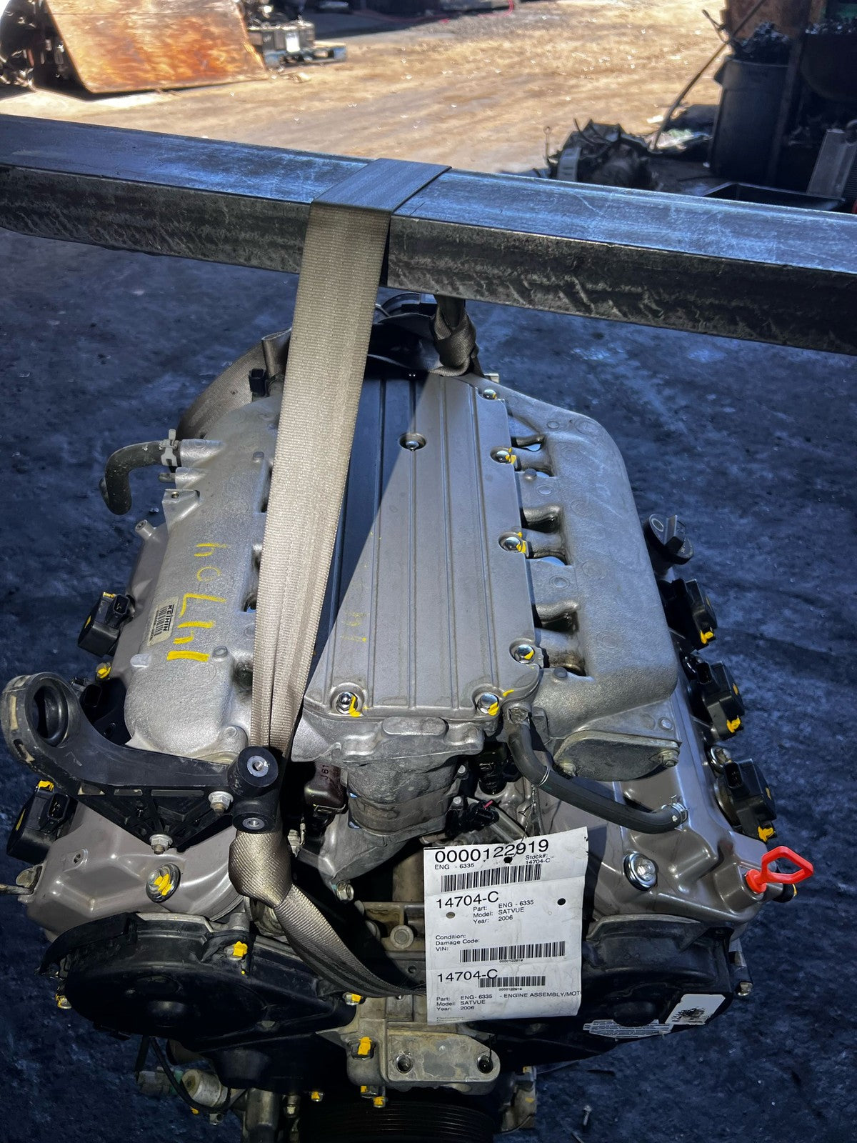 2006 Saturn Vue V6 3.5L Engine J35A Honda OEM VIN 4 FWD opt L66 04-072