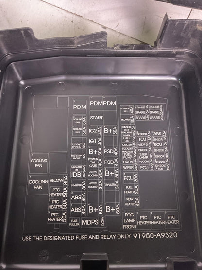 Engine Fuse Box KIA SEDONA 15 16 17 186