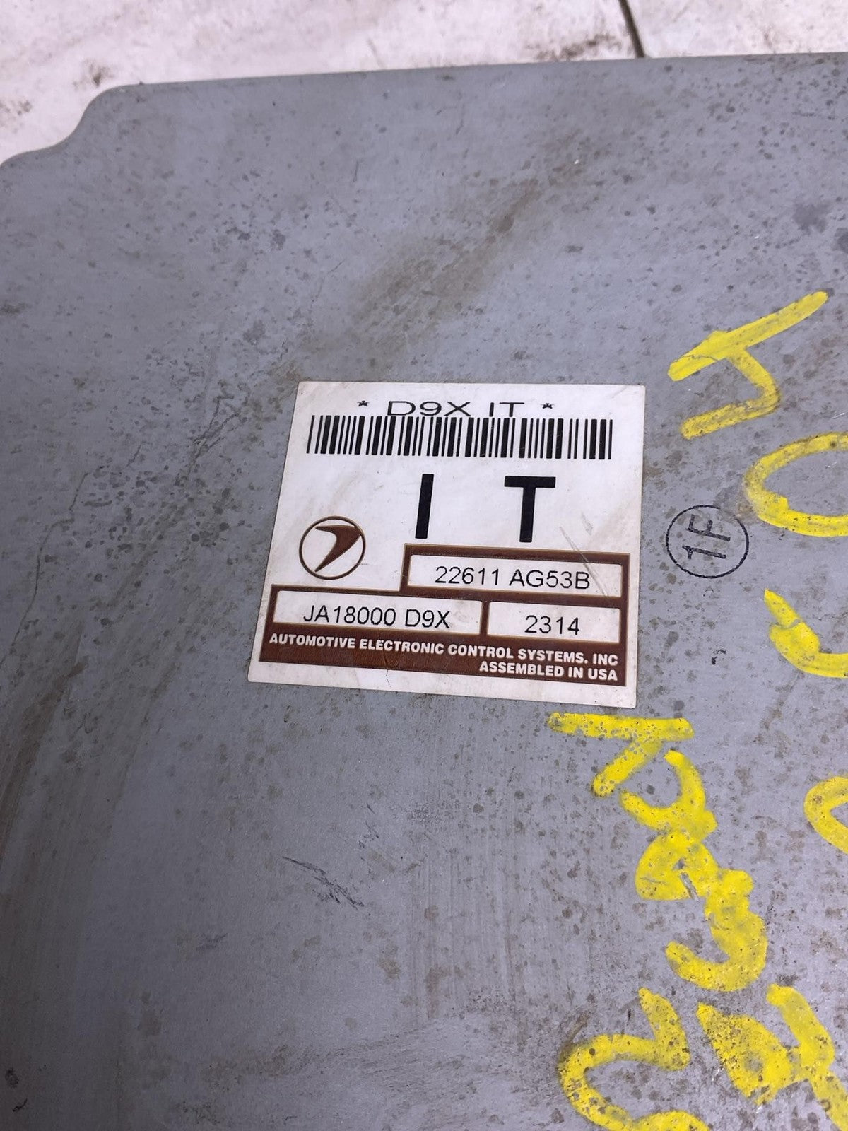 Engine/motor Brain Box SUBARU LEGACY 021