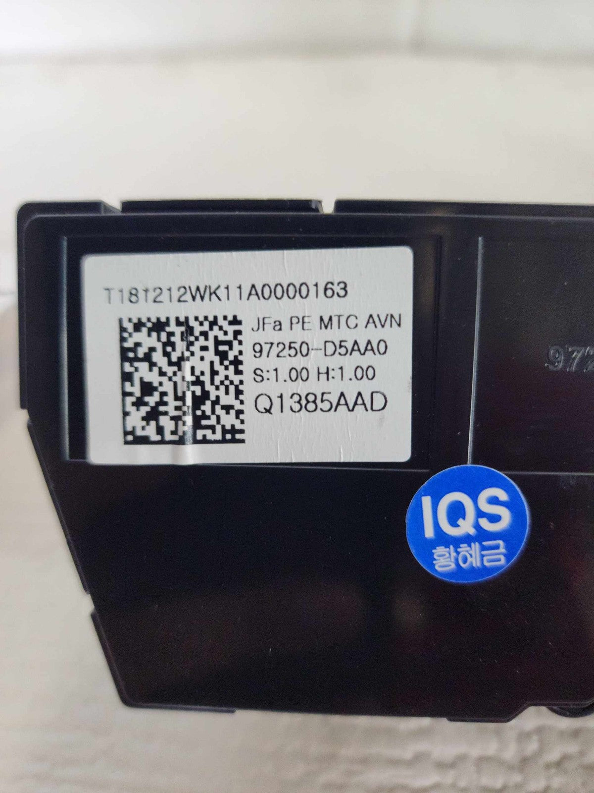 Heater A/c Control KIA OPTIMA 19 205