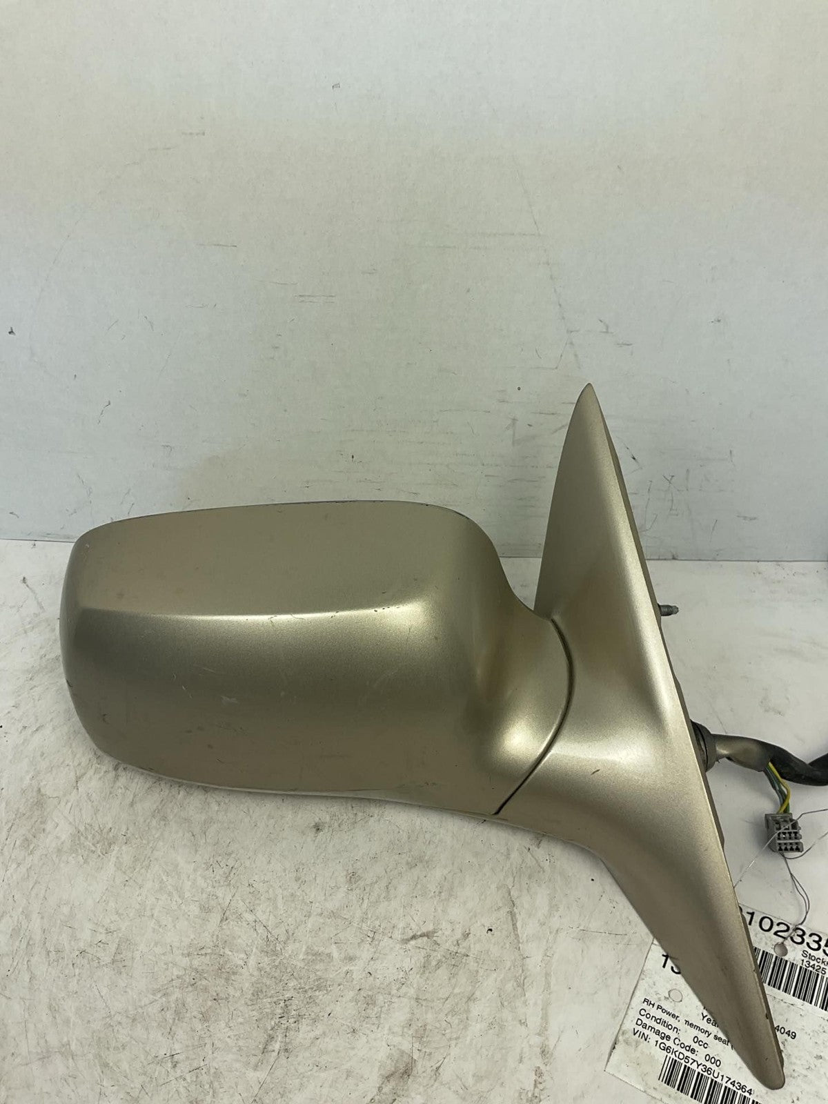 Door Mirror Right Passenger Side For 2006 2007 2008 Cadillac DTS2