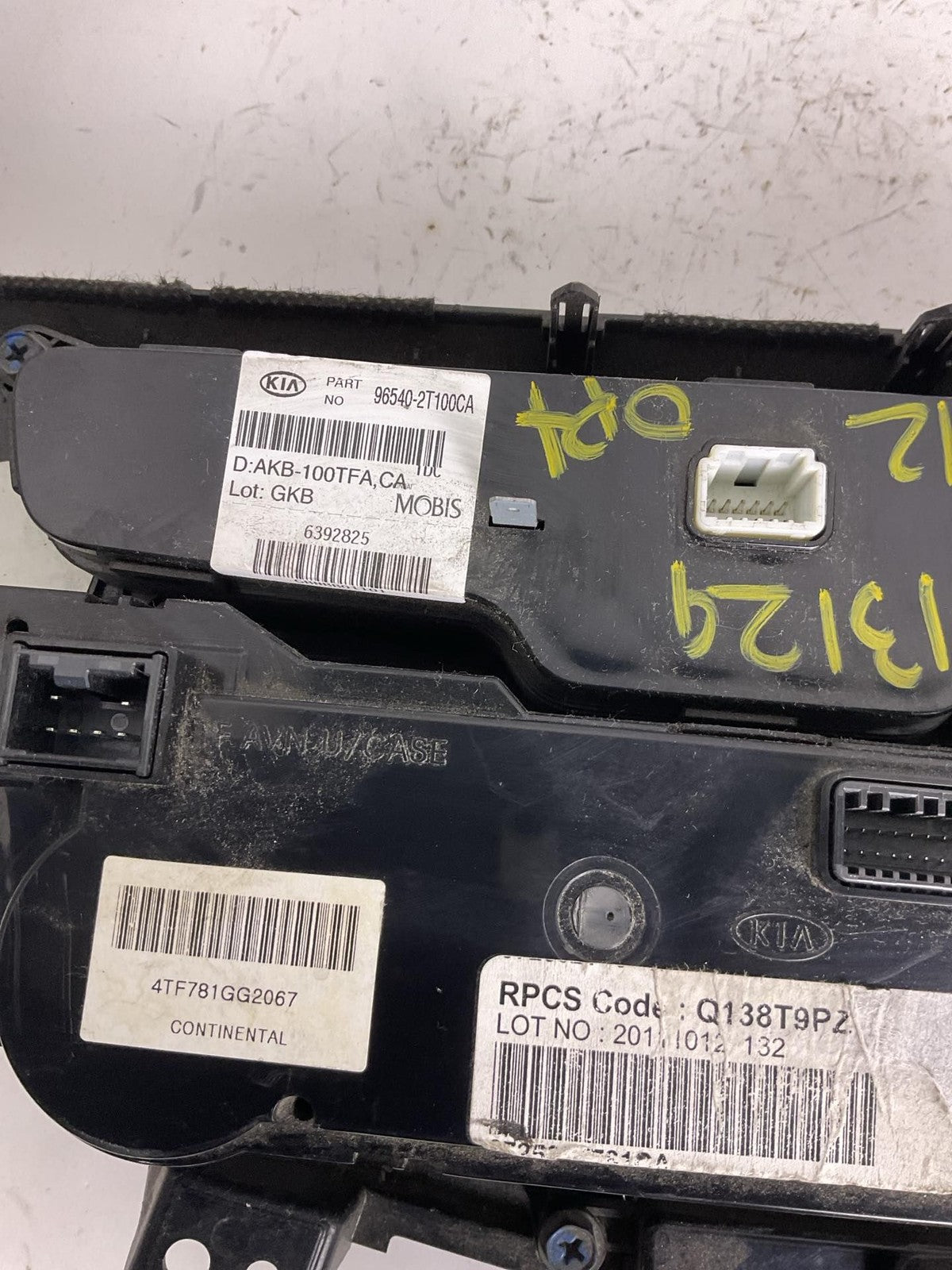 Heater A/c Control KIA OPTIMA 11 12 132