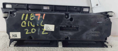 Heater A/c Control HONDA CIVIC 122