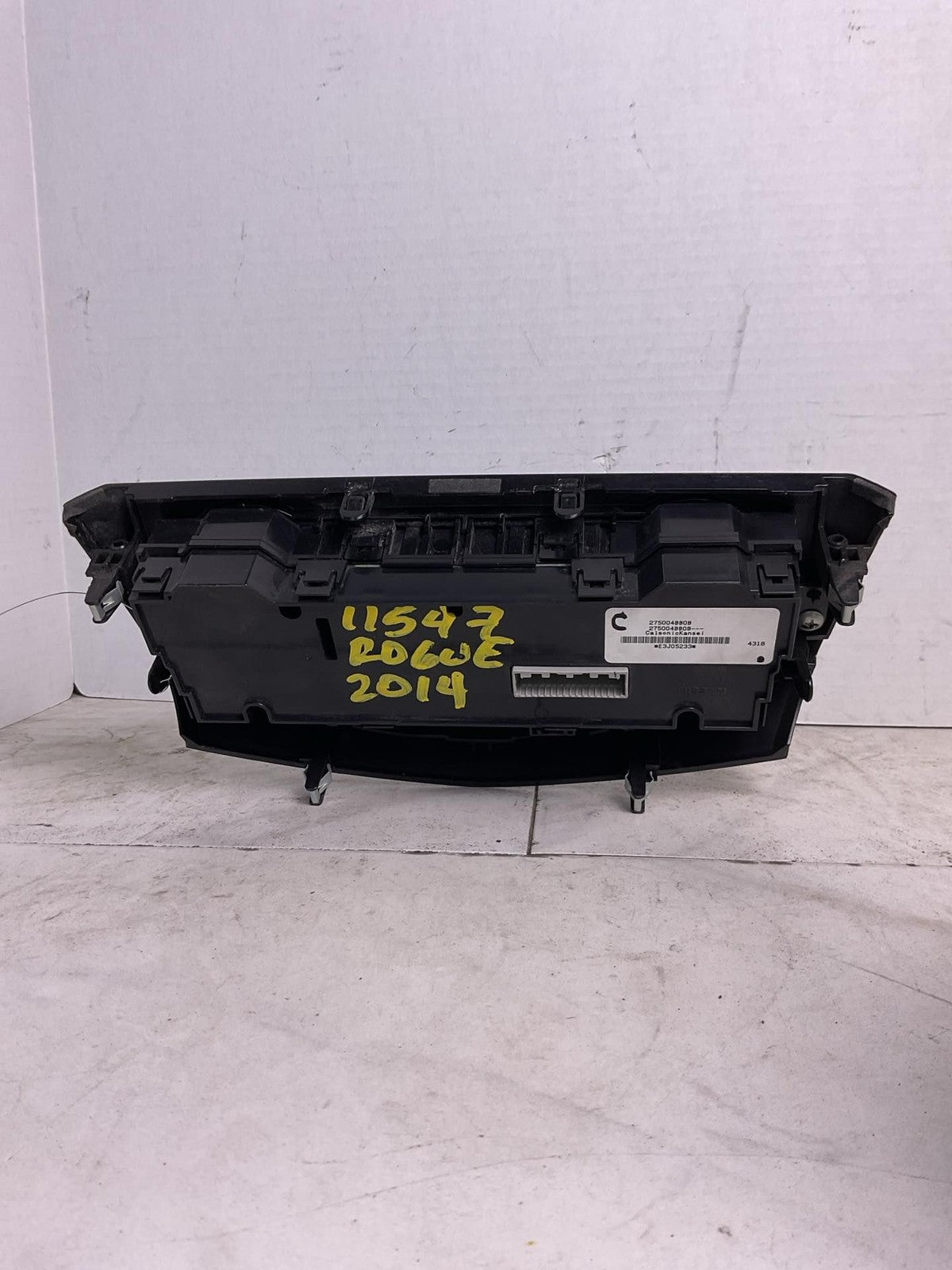 Heater A/c Control ROGUE EXCEPT SPORT 14 15 161