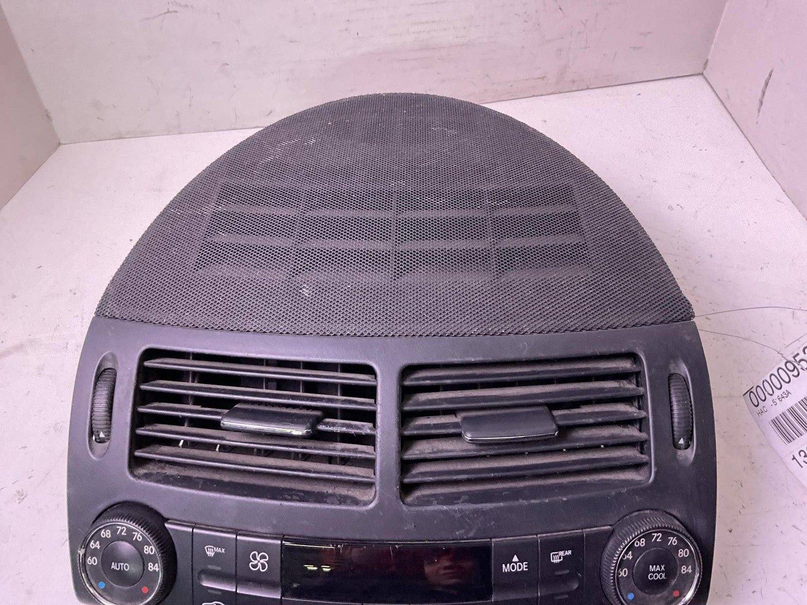 Heater A/c Control MERCEDES E-CLASS 05 06 07 08 093