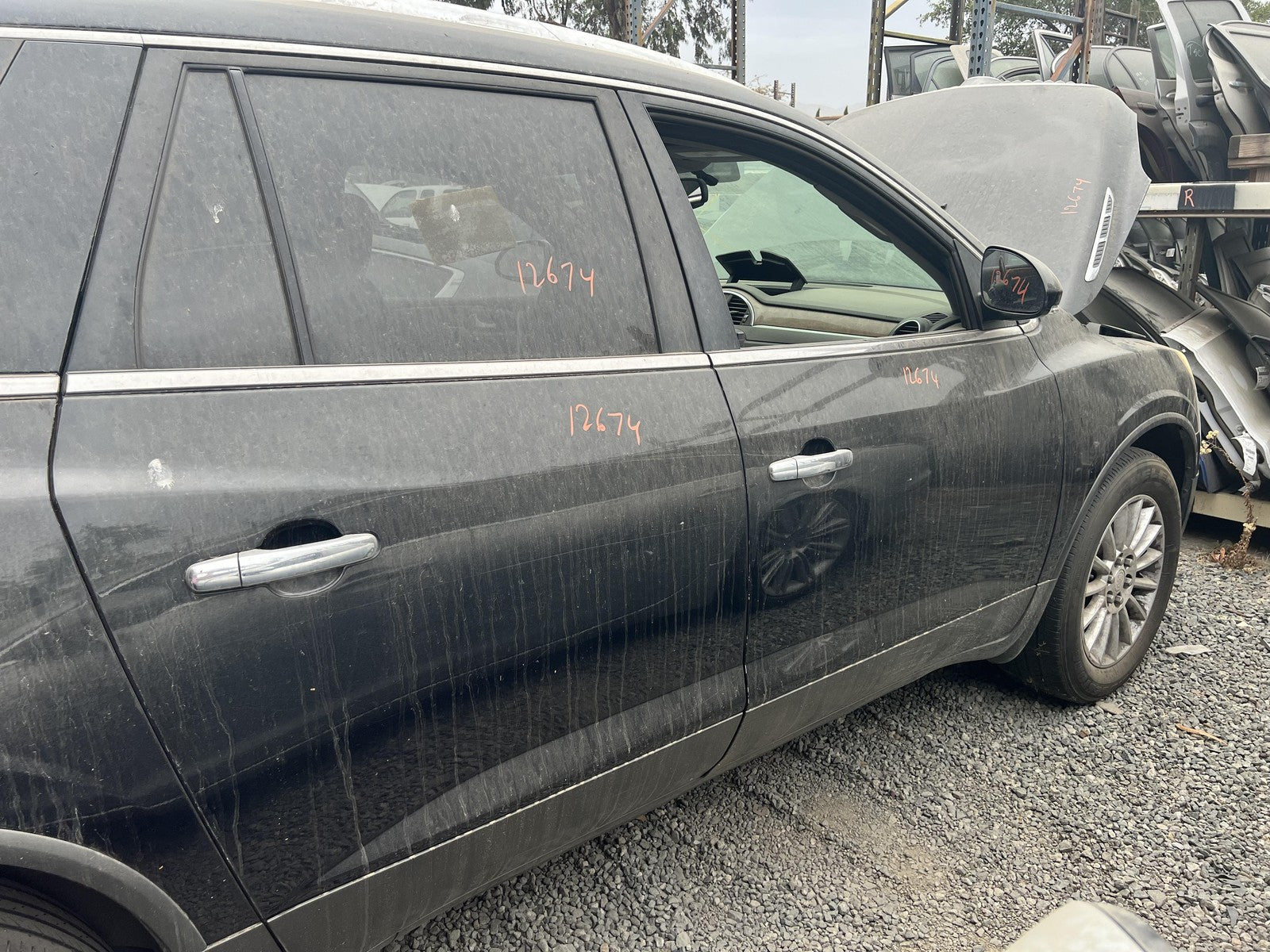 Left Driver Side Door Mirror For 2008-2017 BUICK ENCLAVE13