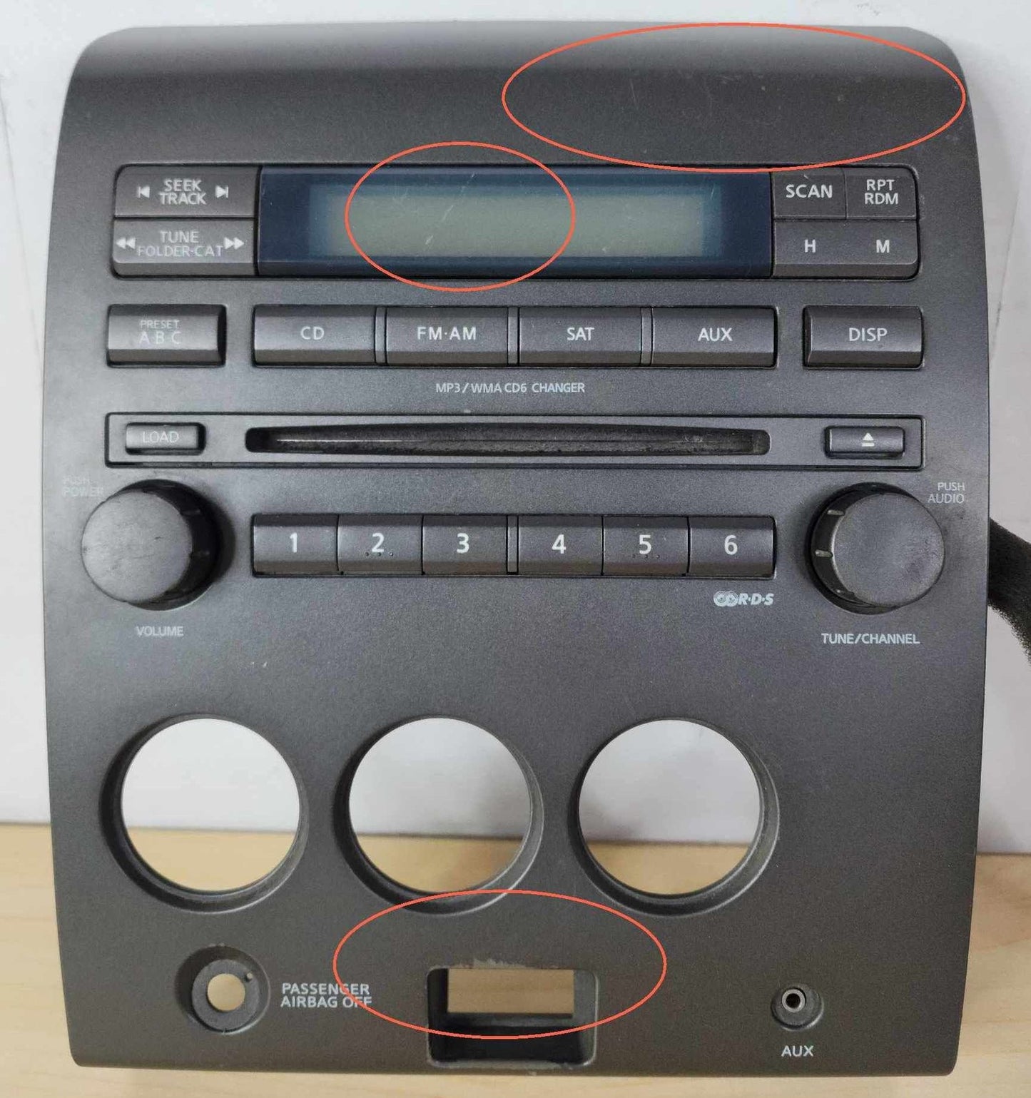 Audio & Visual Equip.(radio) NISSAN TITAN 04 050