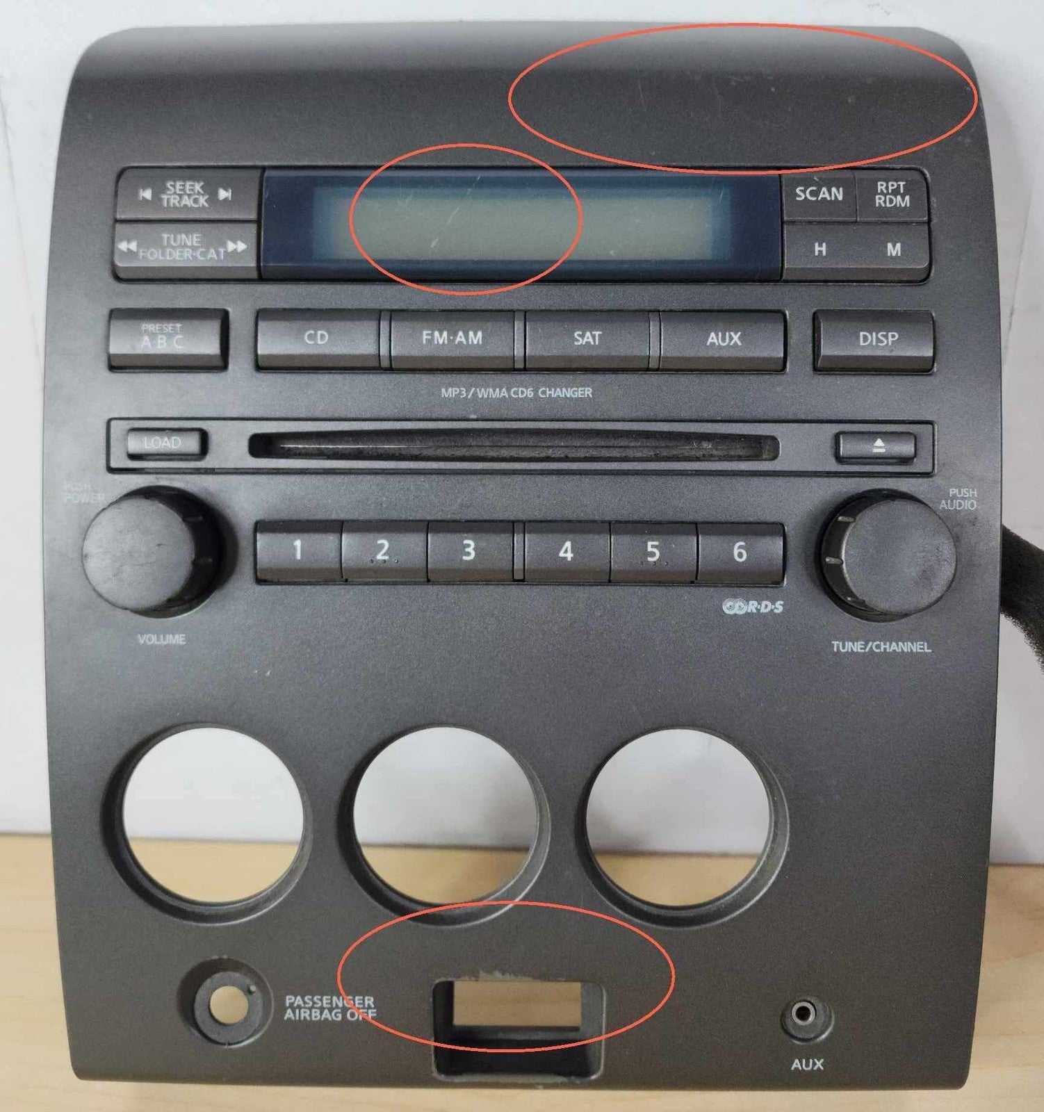 Audio & Visual Equip.(radio) NISSAN TITAN 04 050