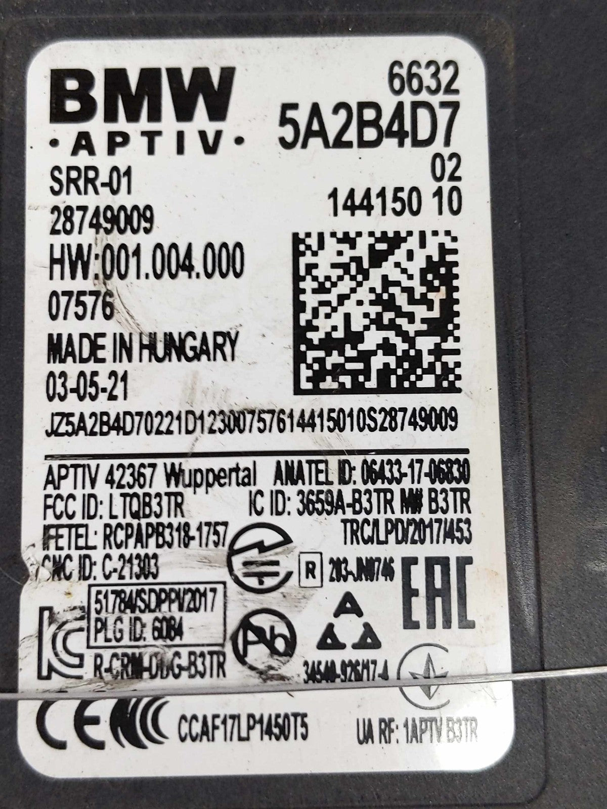 Chassis Brain Box BMW 840I 224