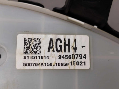 Speedometer CHEVY CRUZE 157