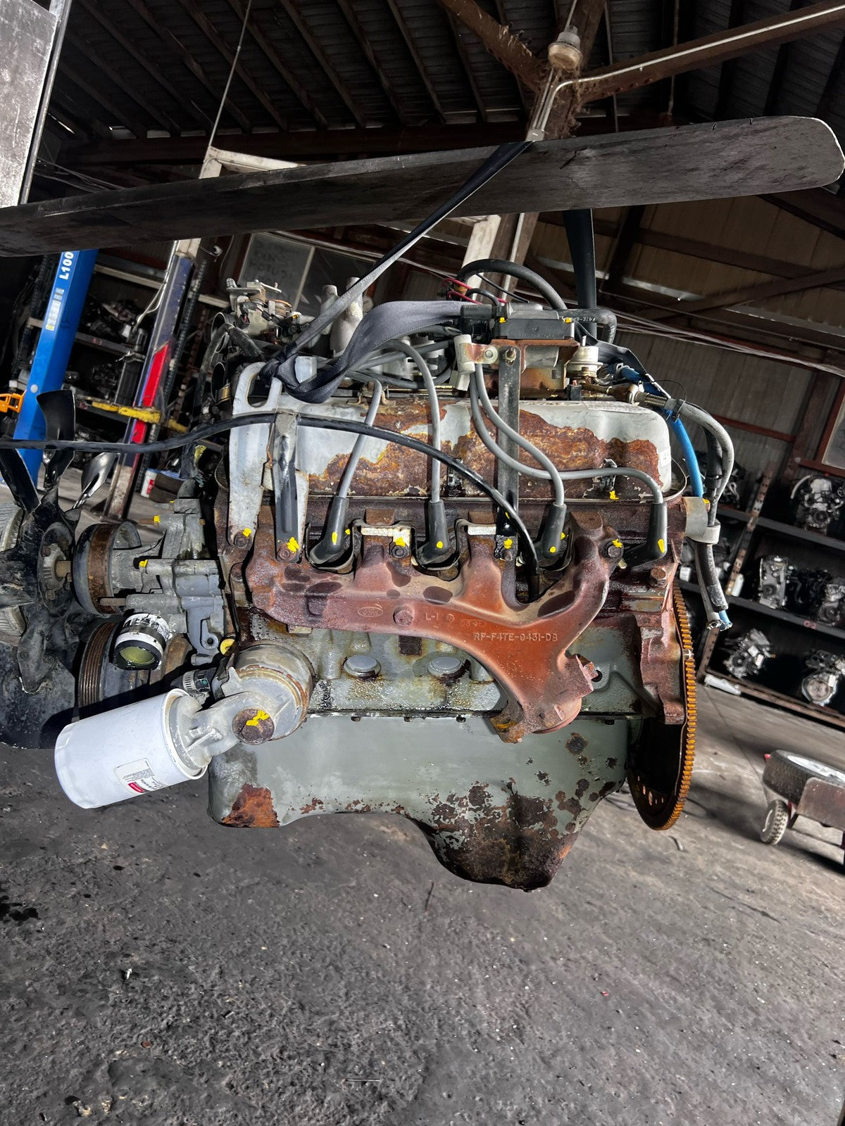 1994 Ford E-150 5.8L 351W Engine Assembly OEM VIN H 210HP Fits 92-96 F-150 Van15