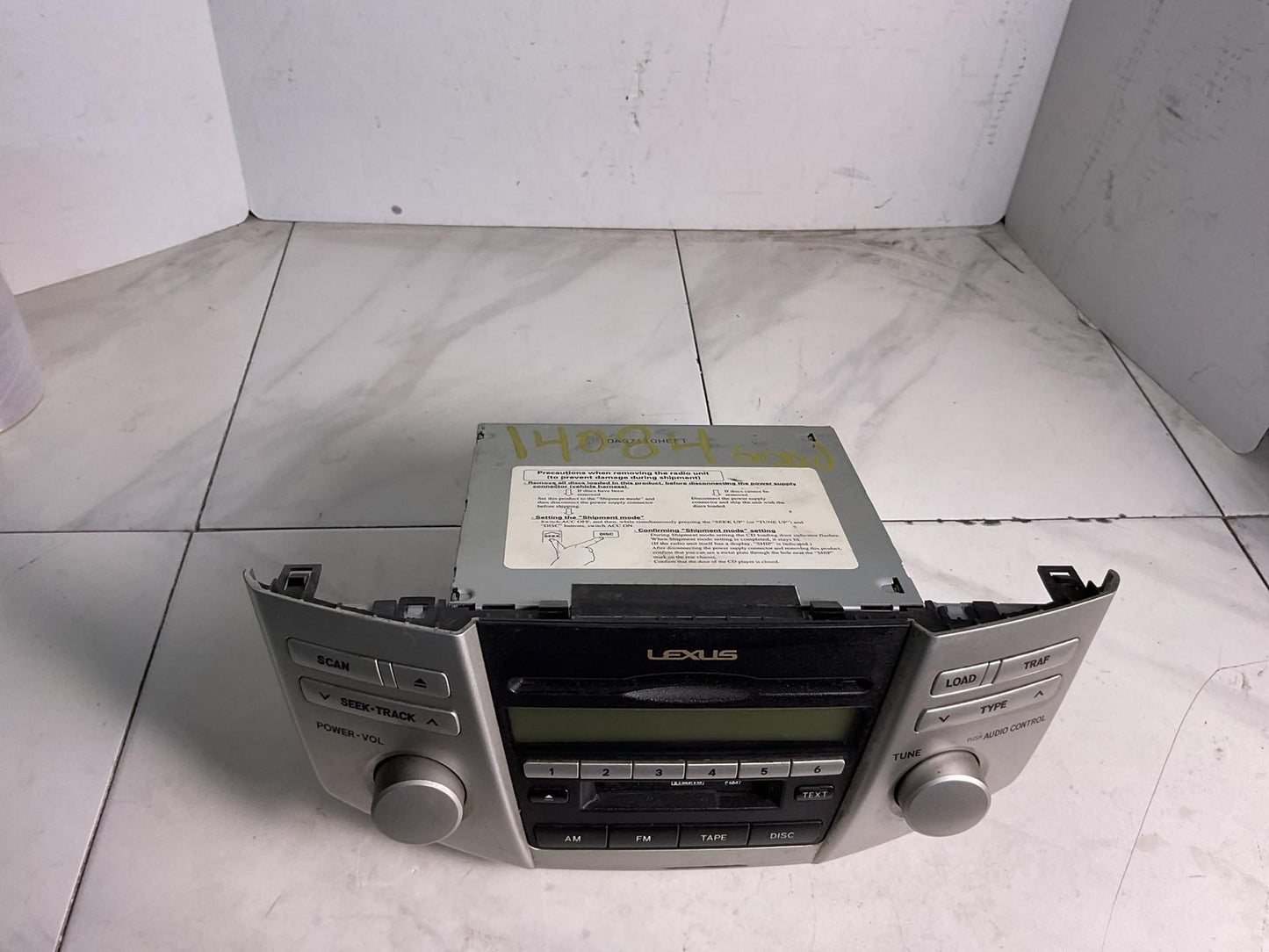 Audio & Visual Equip.(radio) LEXUS RX330 04 05 065