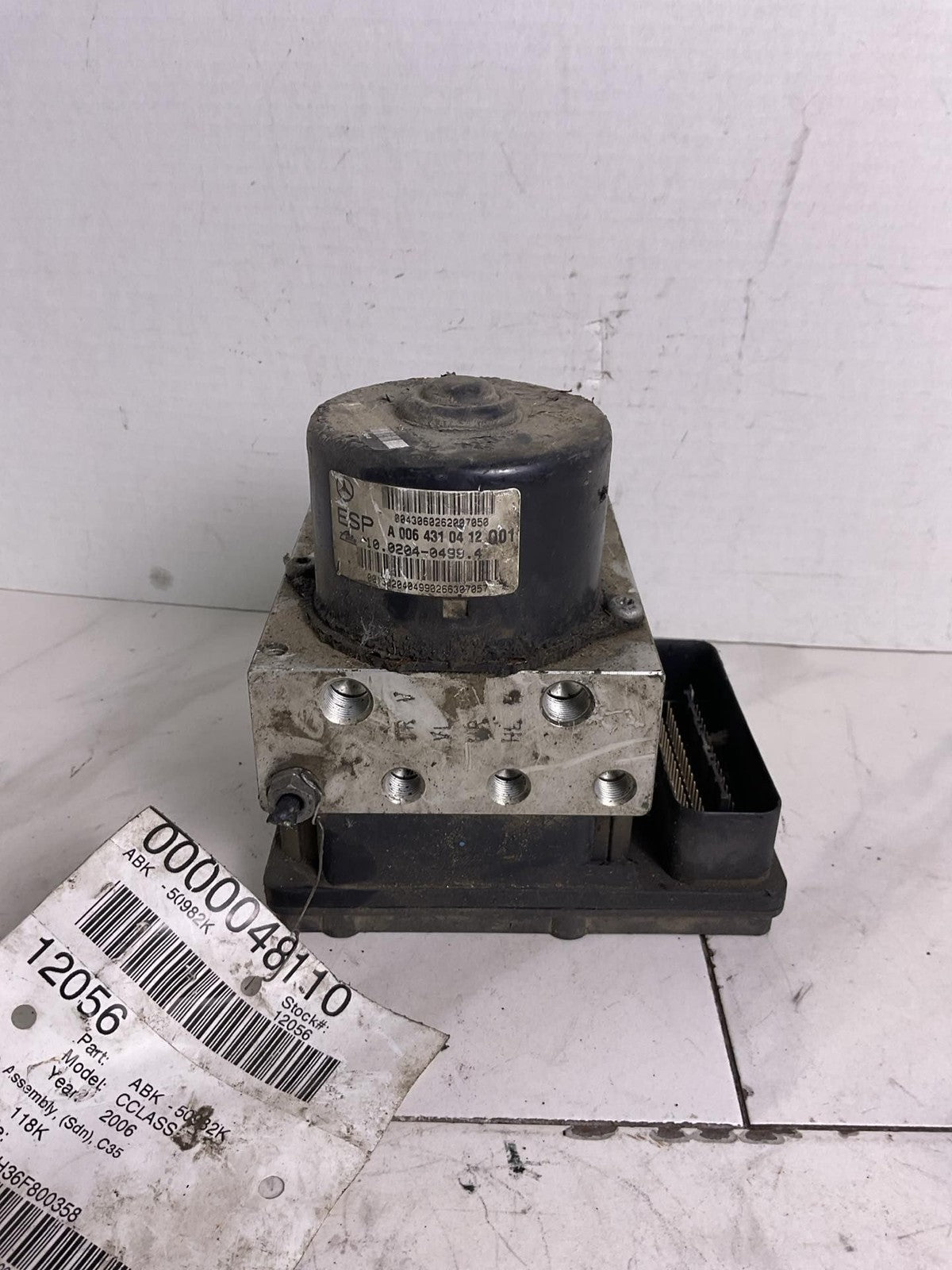 Anti-lock Brake Parts MERCEDES C-CLASS 03 04 05 06 071