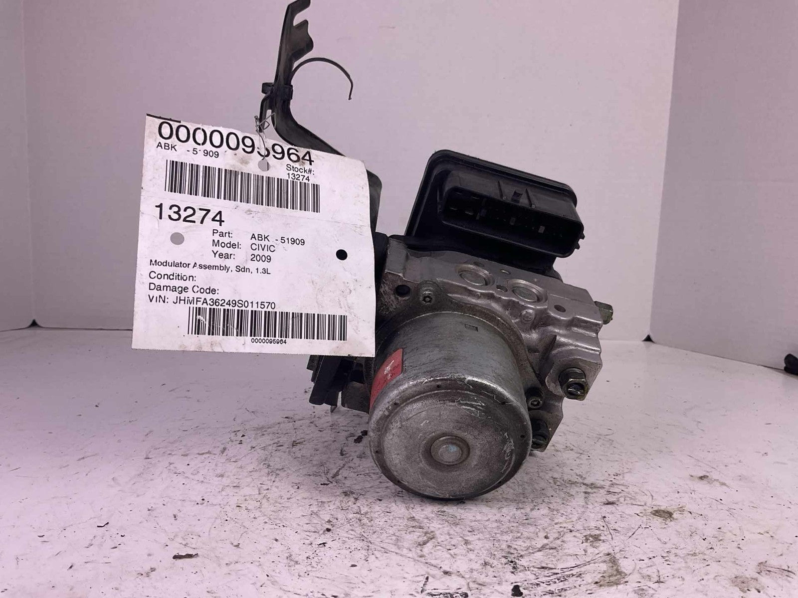 Anti-Lock Brake Pump Module Control Assembly For 2009-2011 HONDA CIVIC0