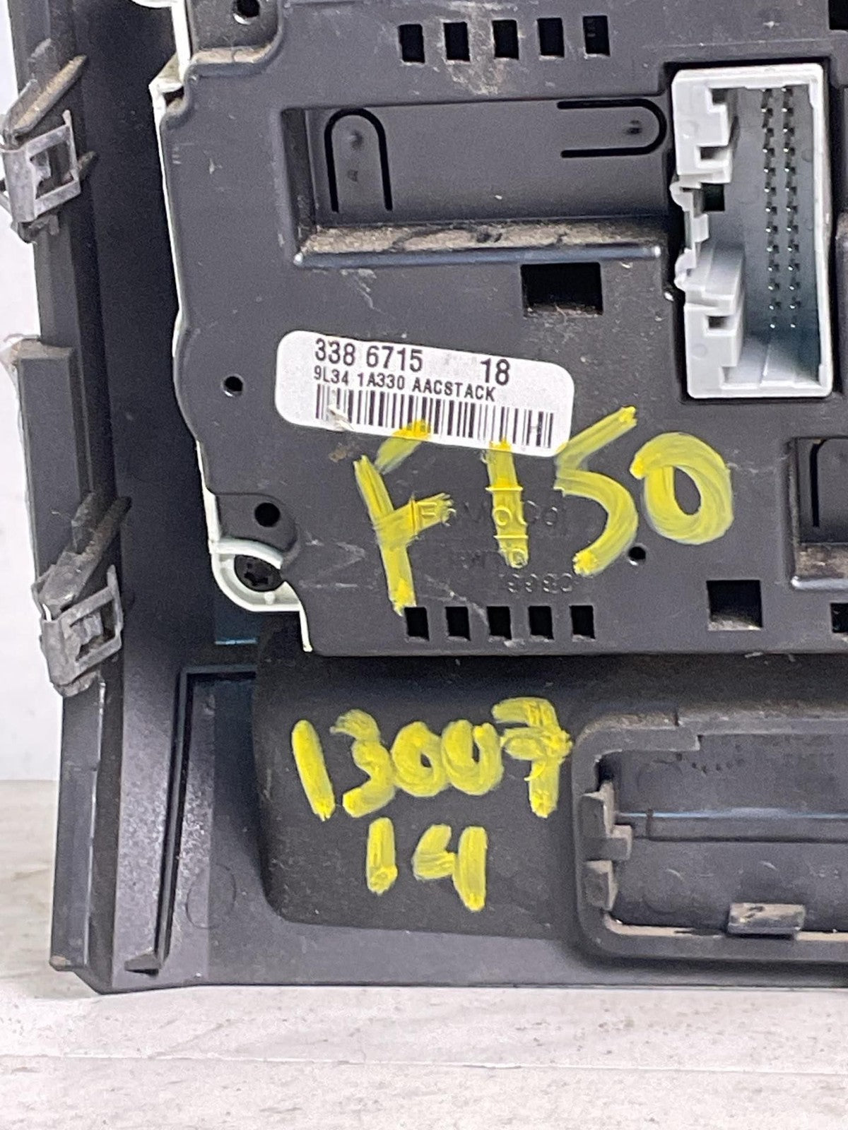 Heater A/c Control FORD PICKUP F150 145