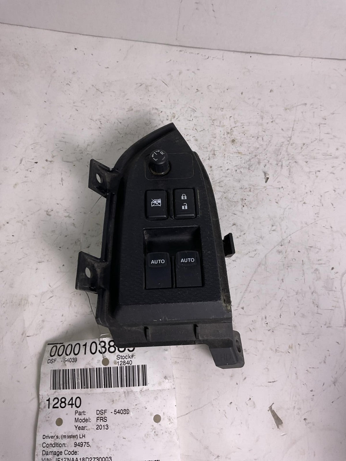 Door Switch Front SCION FRS 13 14 15 160
