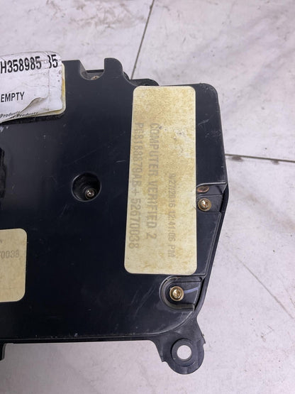 Heater A/c Control DODGE CHALLENGER 15 165