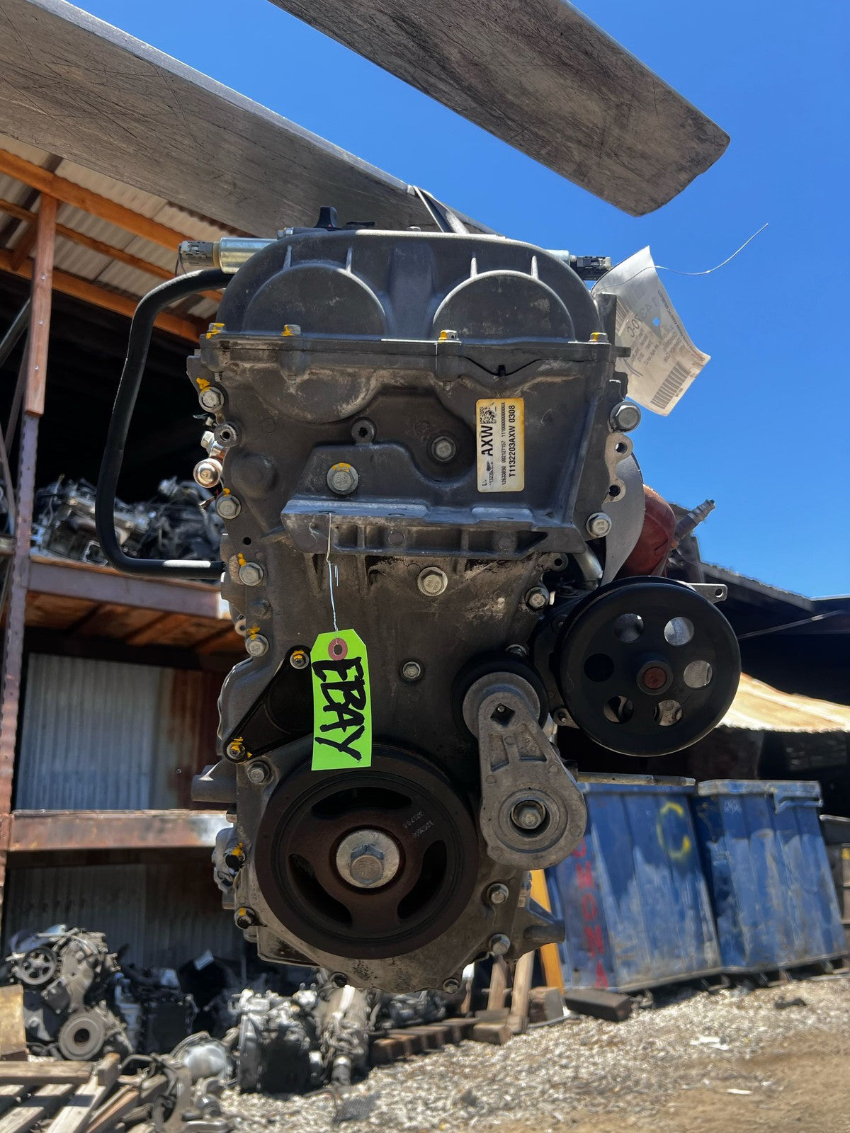 2013 Chevy Malibu 2.5L Engine LCV OEM SIDI VVT VIN A 8th 197HP 2013 Only0
