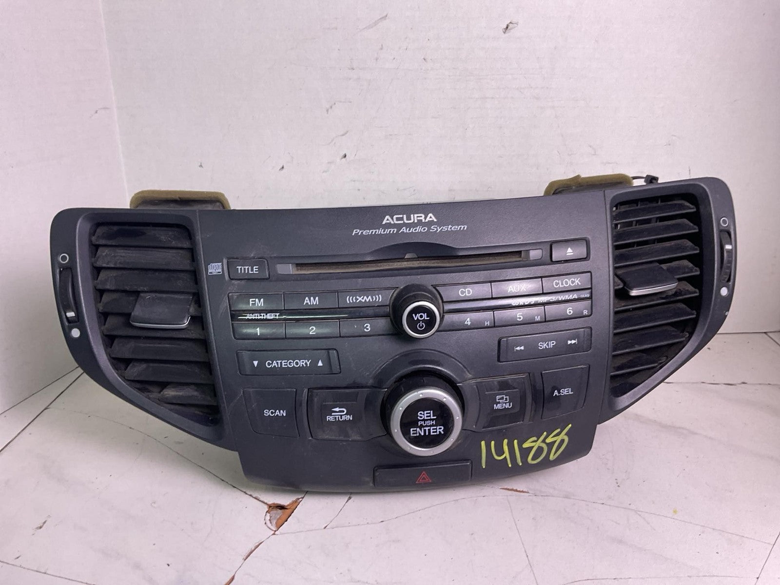 Audio & Visual Equip.(radio) ACURA TSX 11 12 13 140
