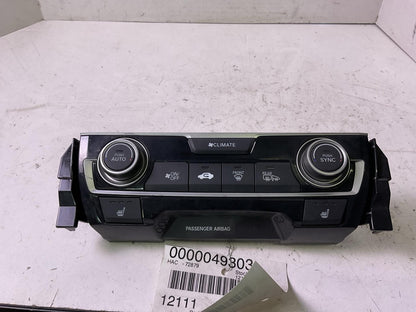 Heater A/c Control HONDA CIVIC 16 17 18 19 20 210
