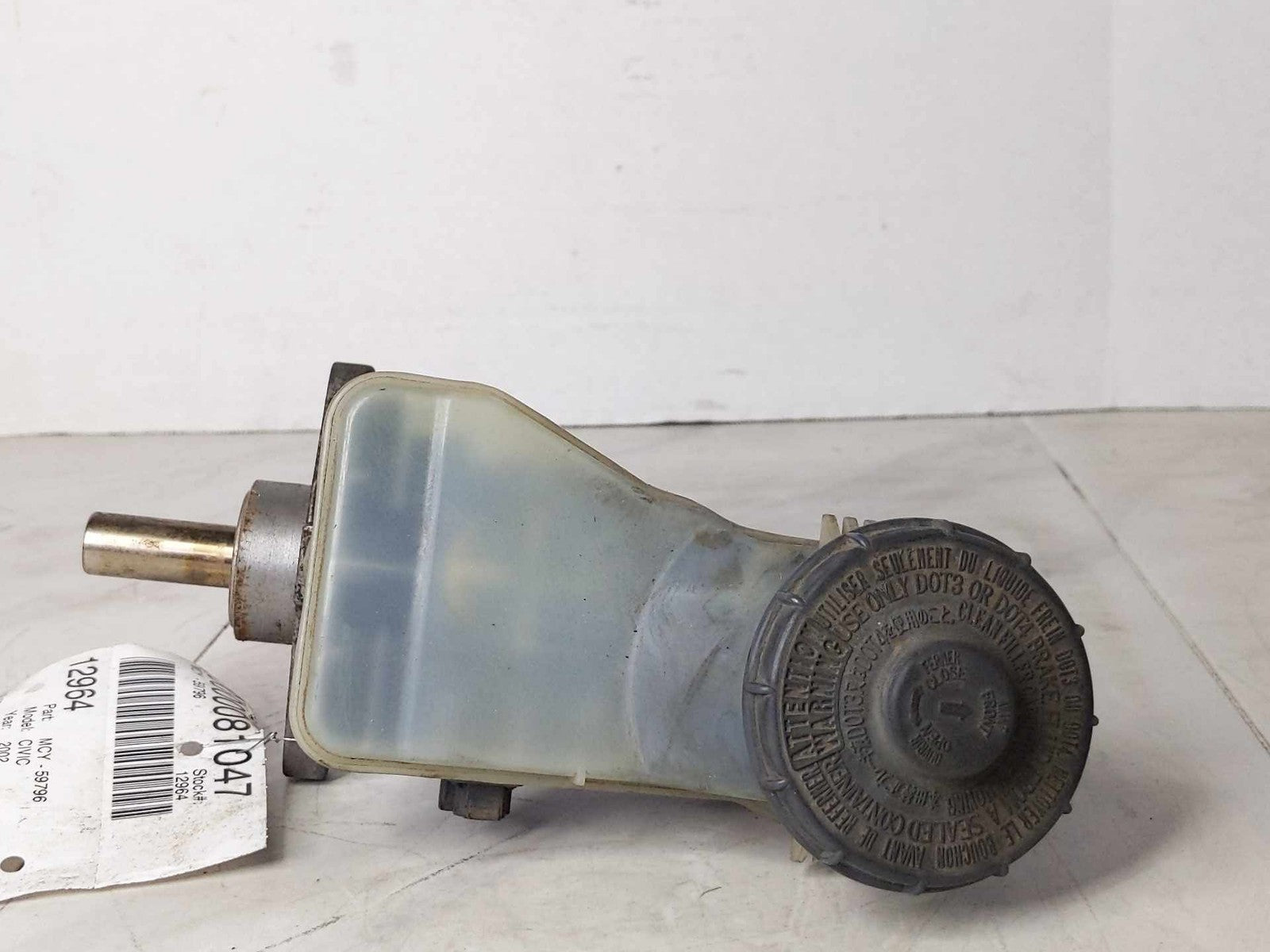 Master Cylinder HONDA CIVIC 01 02 03 04 050