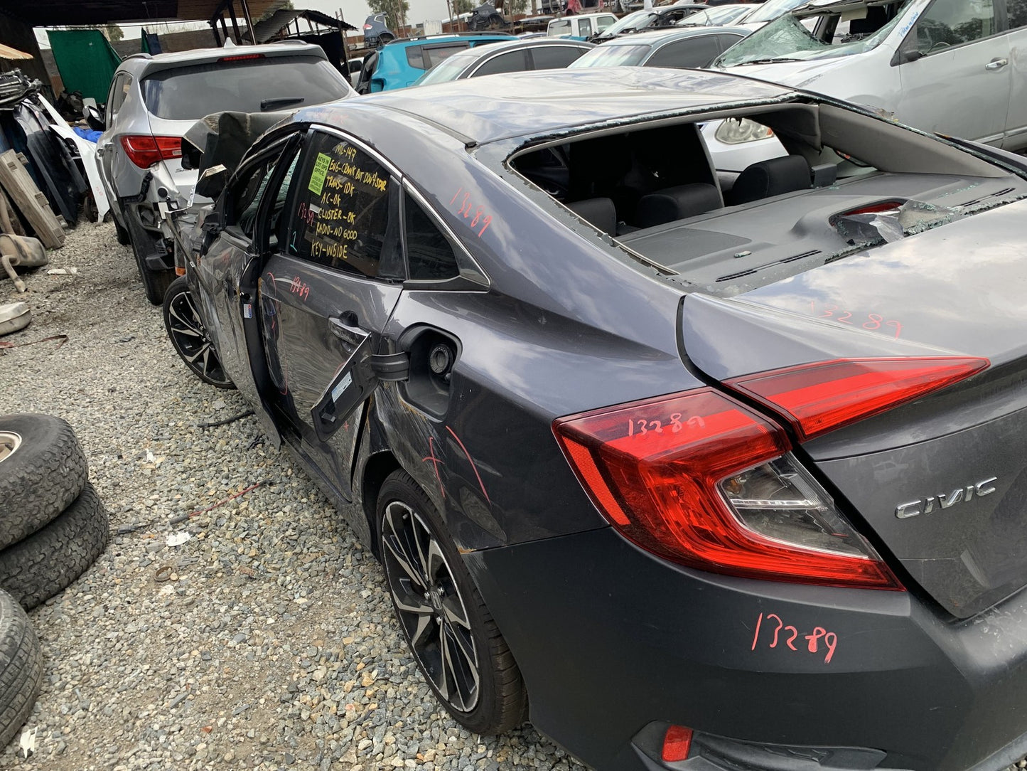 Car Stereo Radio Equipment Audio & Visual For 2016 2017 Honda Civic1