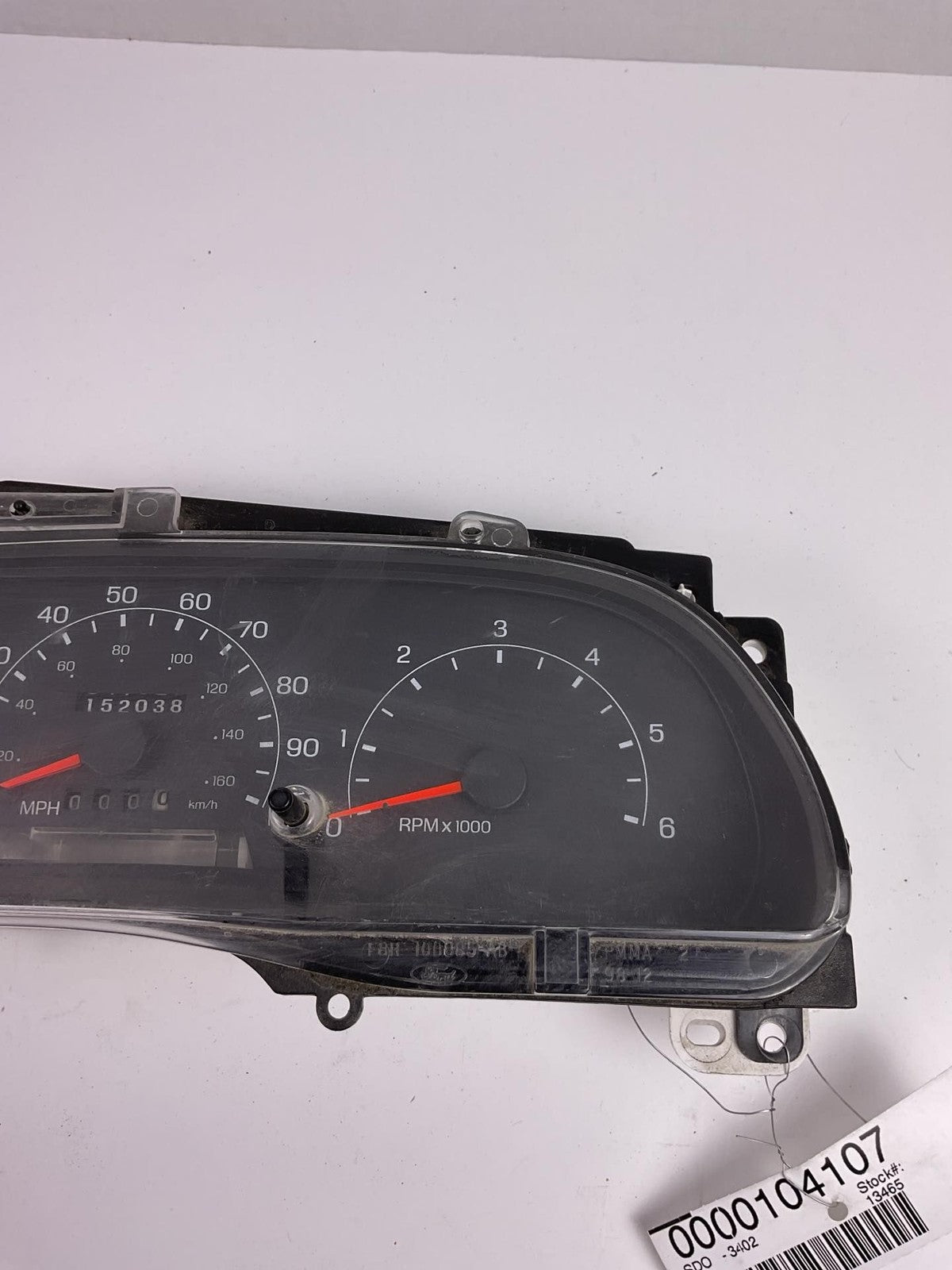 Speedometer FORD F250 SD PICKUP 99 00 011