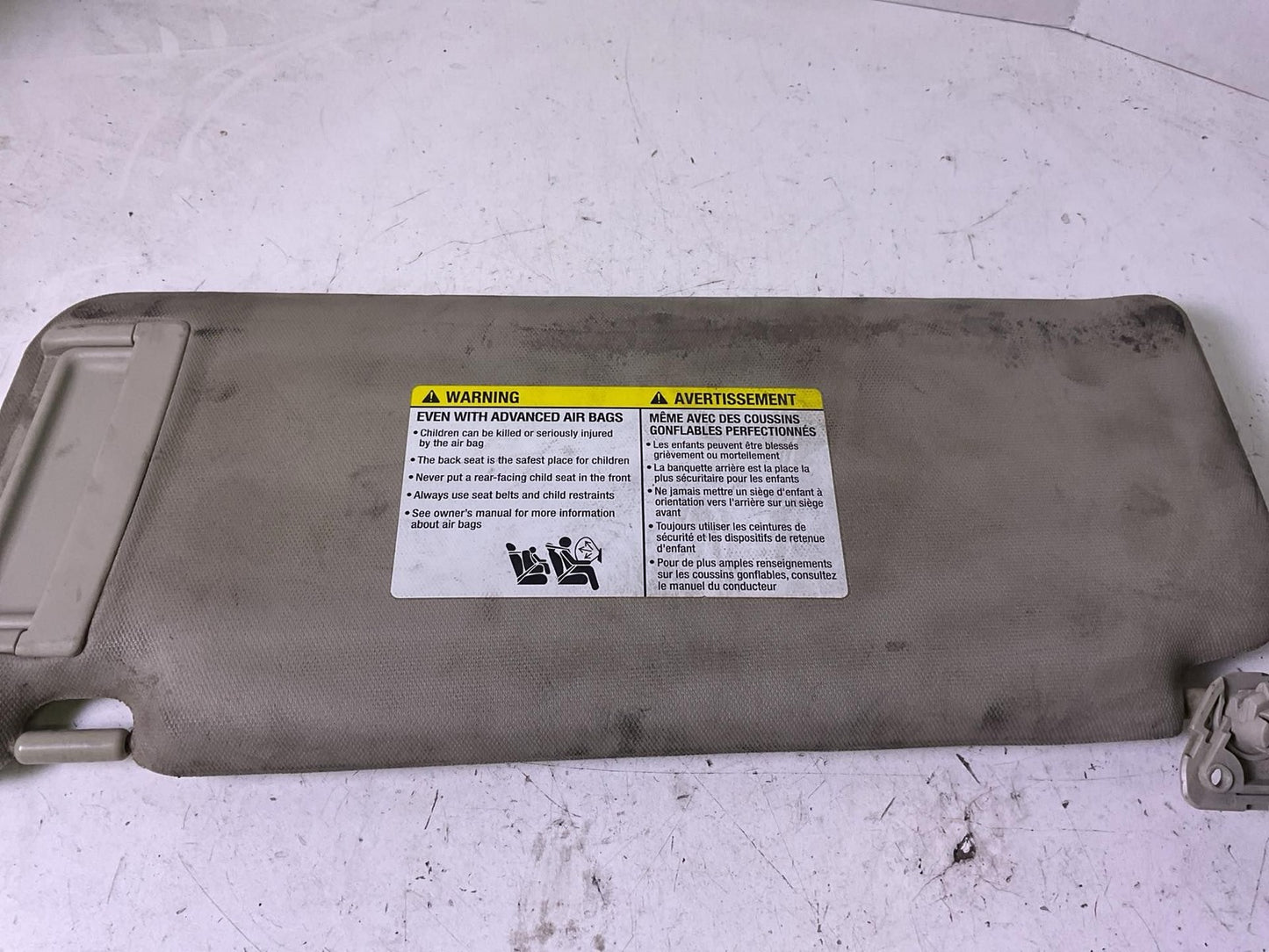 Sun Visor NISSAN ARMADA Right 04 05 06 07 08 09 10 11 12 13 14 152