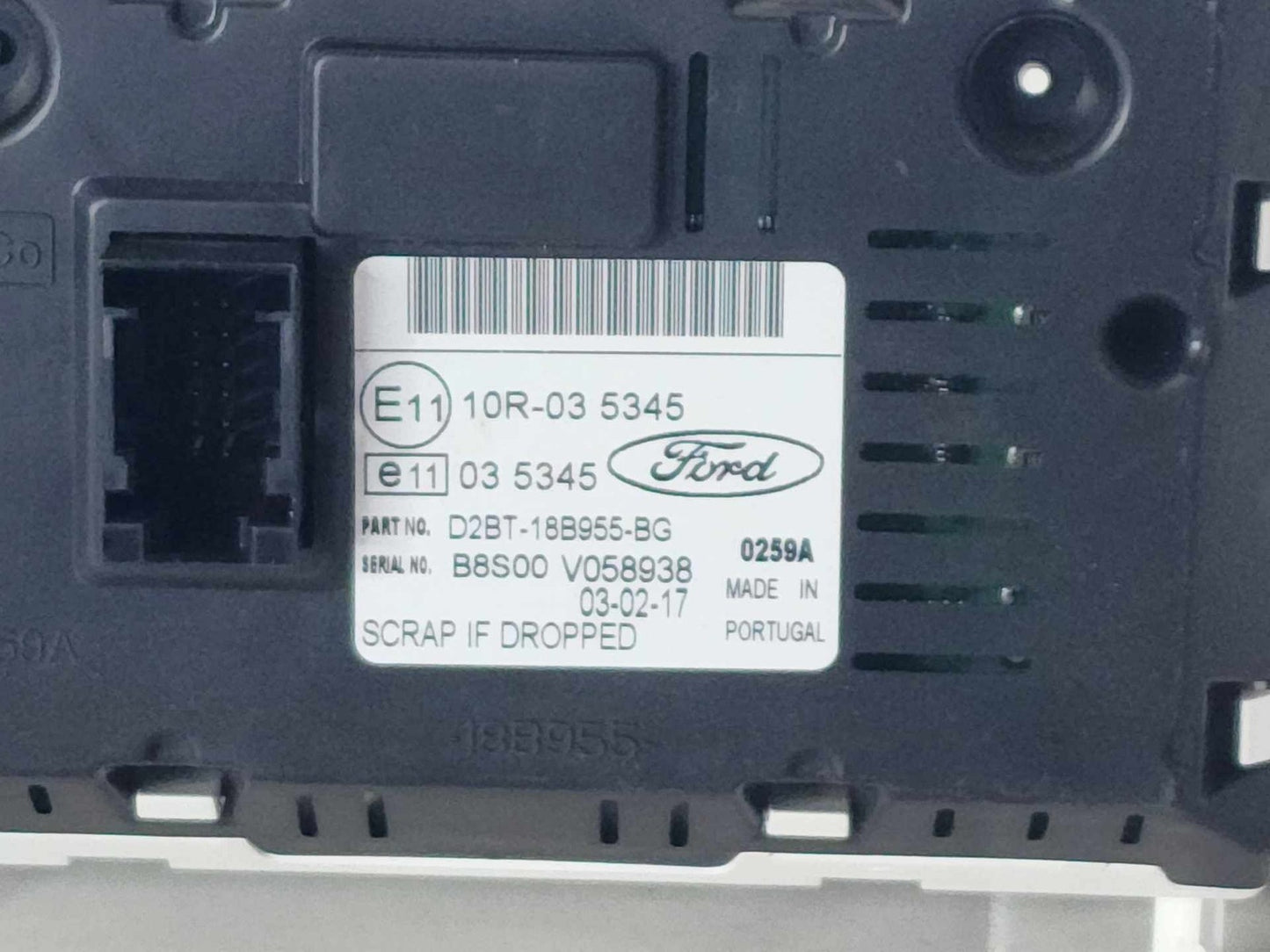 Info-gps-tv Screen FORD FIESTA 14 15 16 176