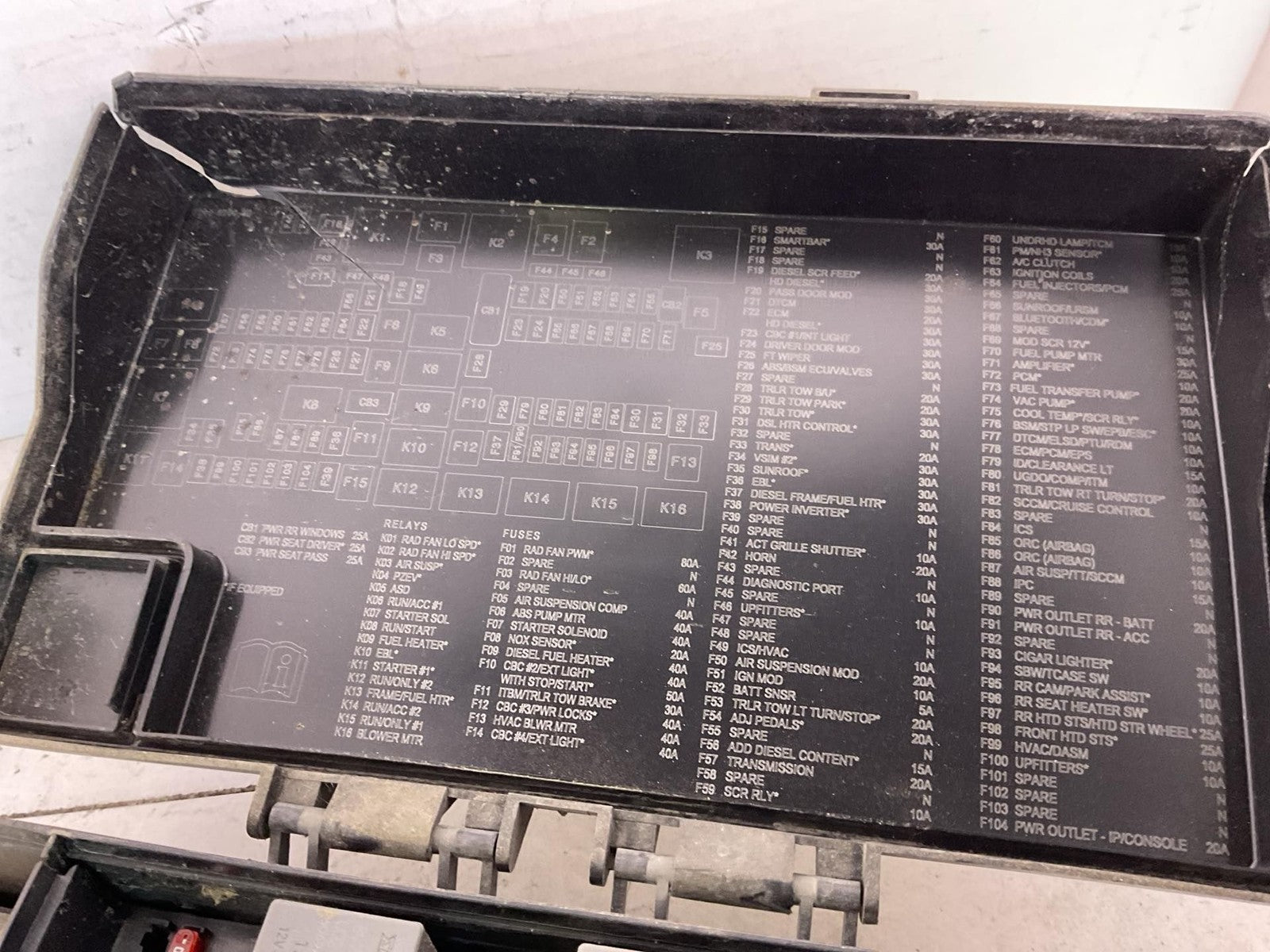 Engine Fuse Box DODGE PICKUP 1500 171