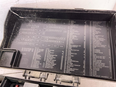 Engine Fuse Box DODGE PICKUP 1500 171