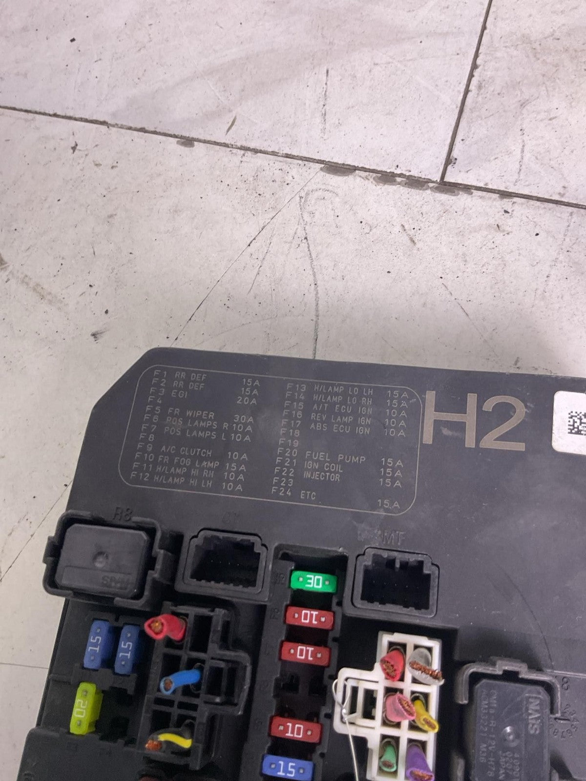 Engine Fuse Box NISSAN SENTRA 155