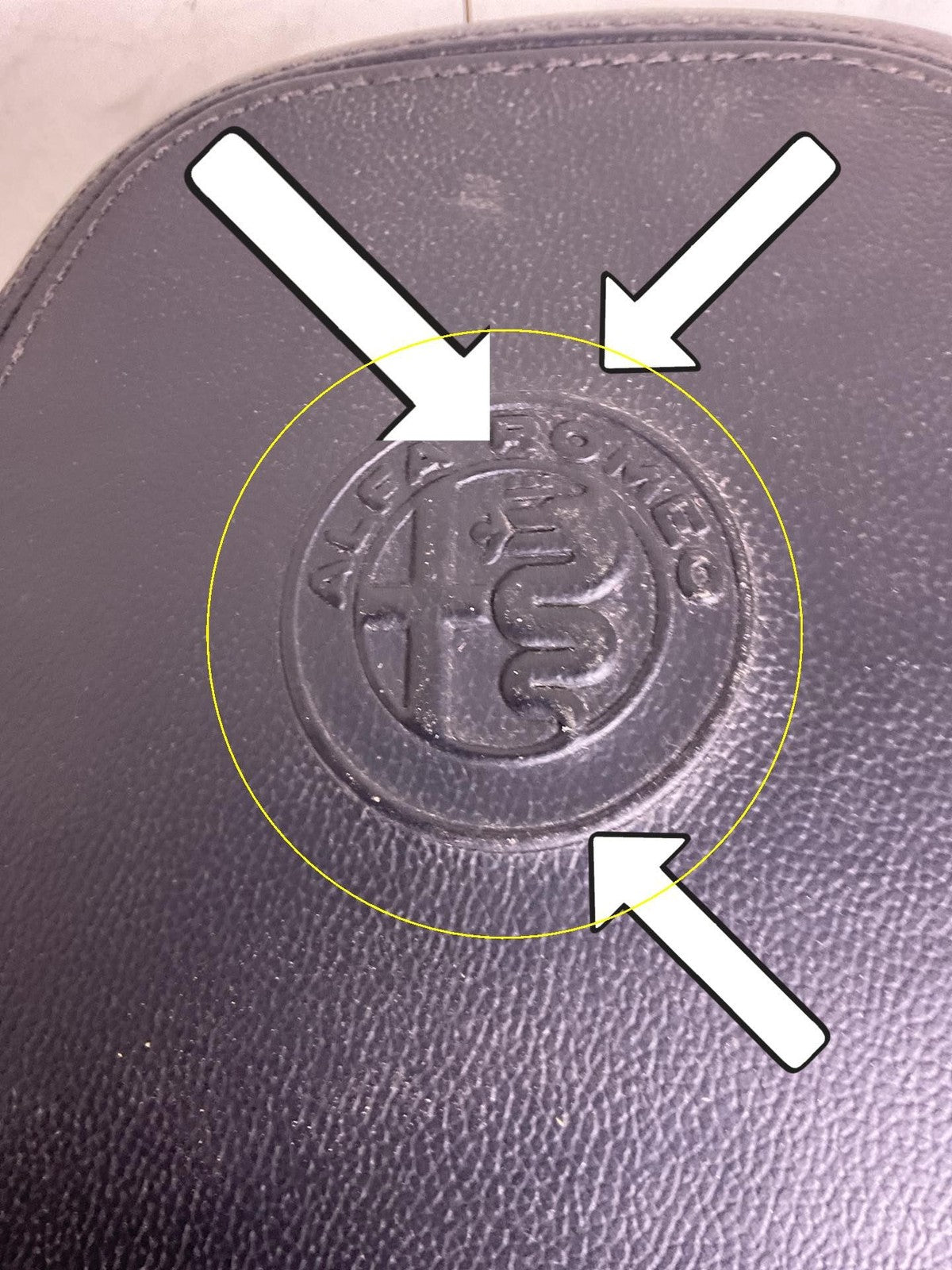 Headrest GIULIA Left 17 18 19 206