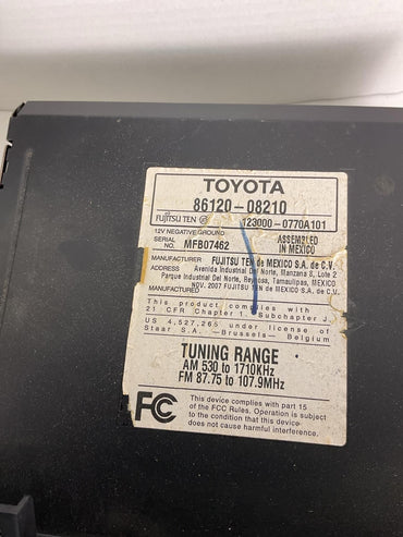 Car Stereo Radio Equipment Audio & Visual For 2006-2010 Toyota Sienna1