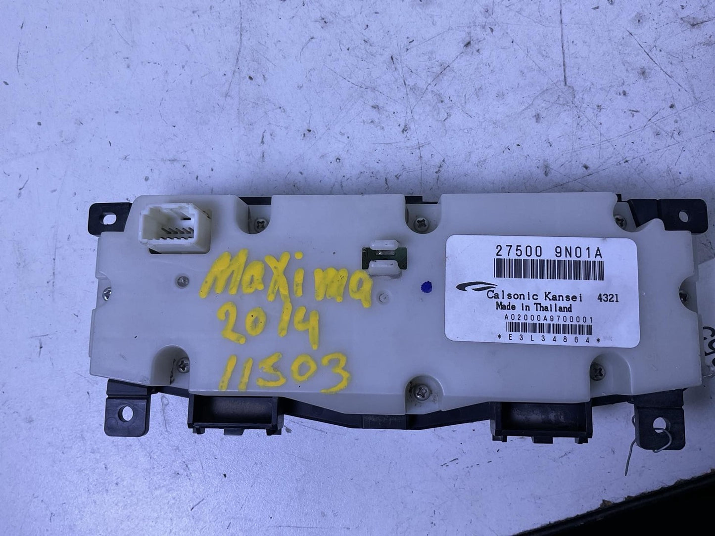 Heater A/c Control NISSAN MAXIMA 09 10 11 12 13 143