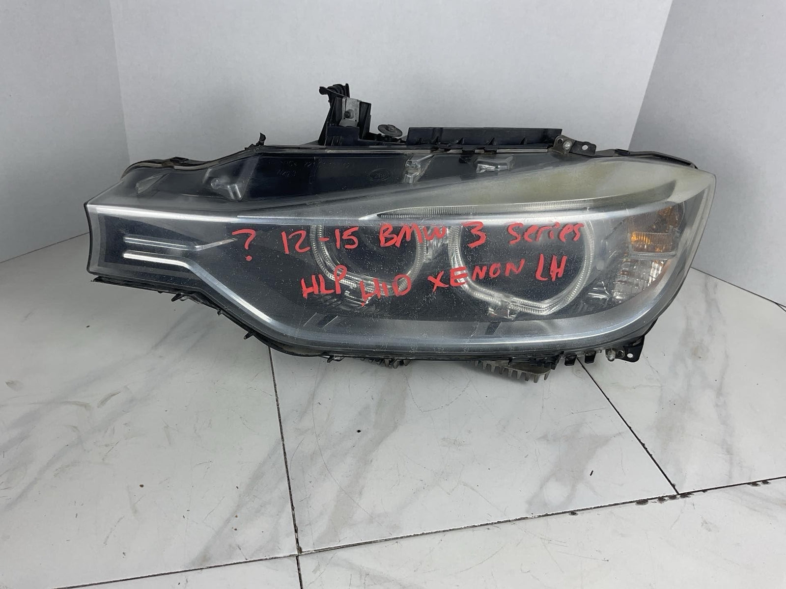 Left Driver Side Head Light Assembly For 2012-2015 BMW 328 SERIES0