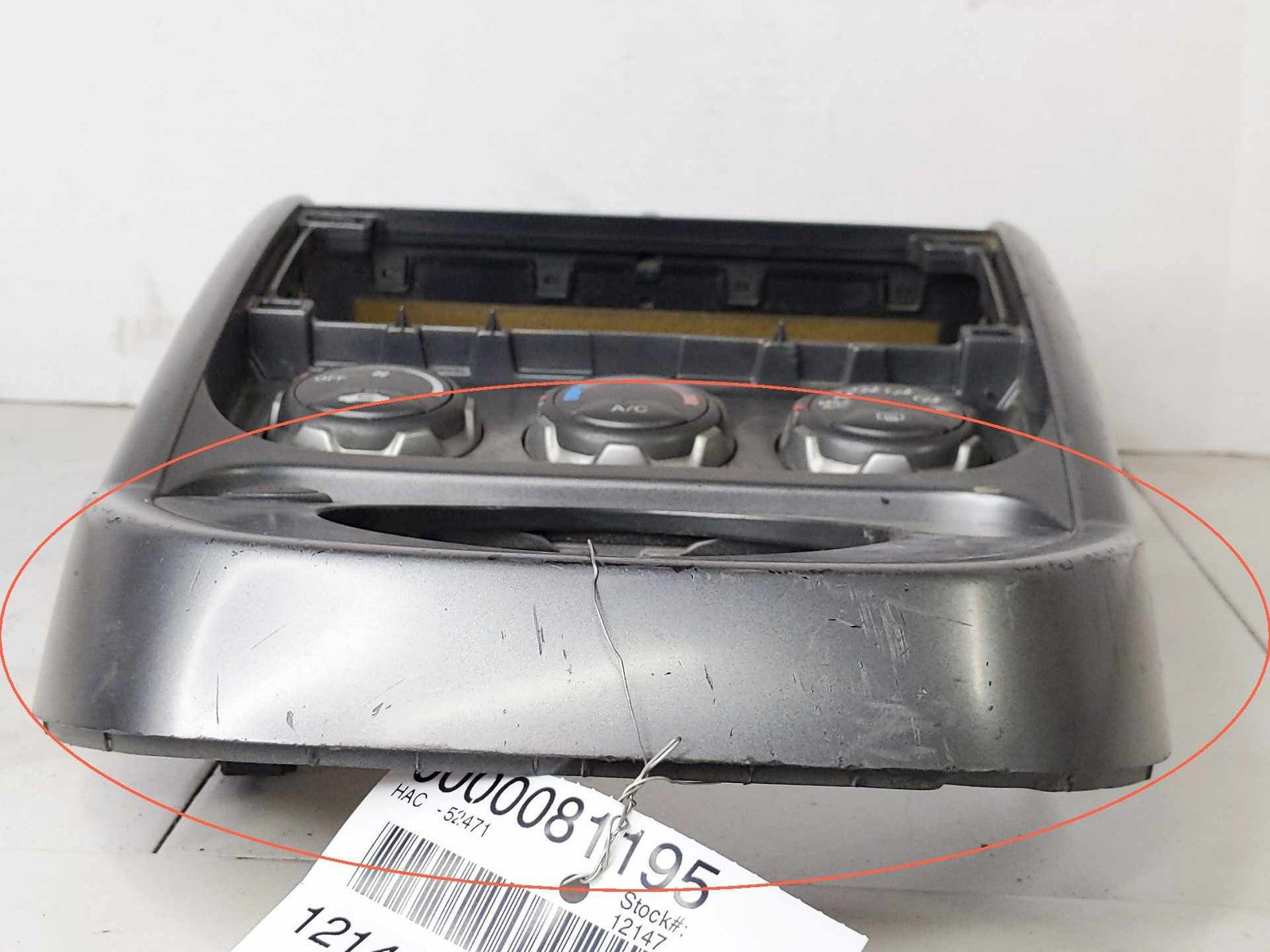 Heater A/c Control HONDA ELEMENT 09 10 114