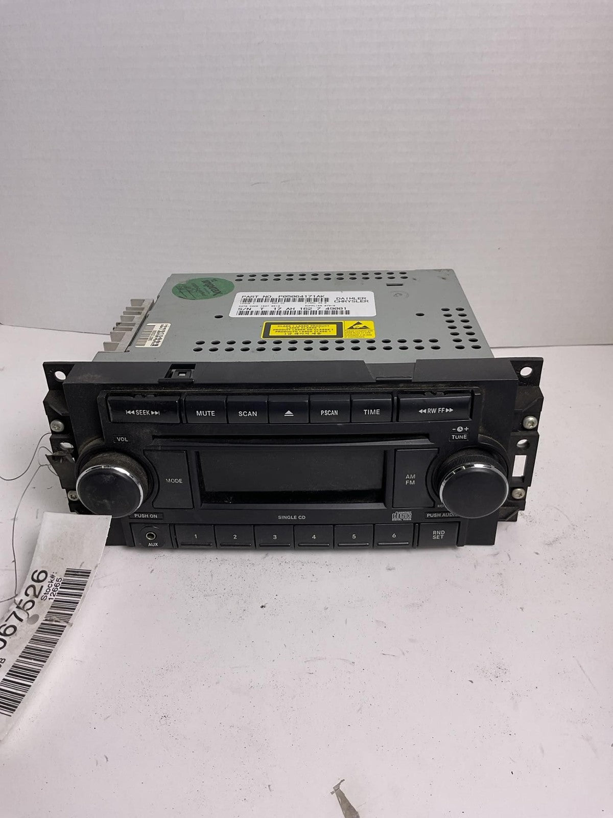 Audio & Visual Equip.(radio) JEEP GRAND CHEROKEE 06 070