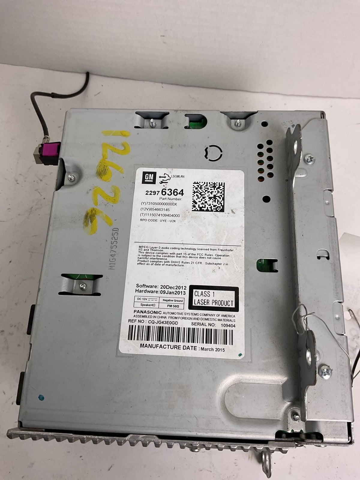 Car Stereo Radio Equipment Audio & Visual For 2011-2016 Chevy Cruze1