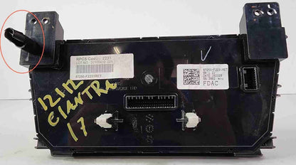 Heater A/c Control HYUNDAI ELANTRA 17 1811
