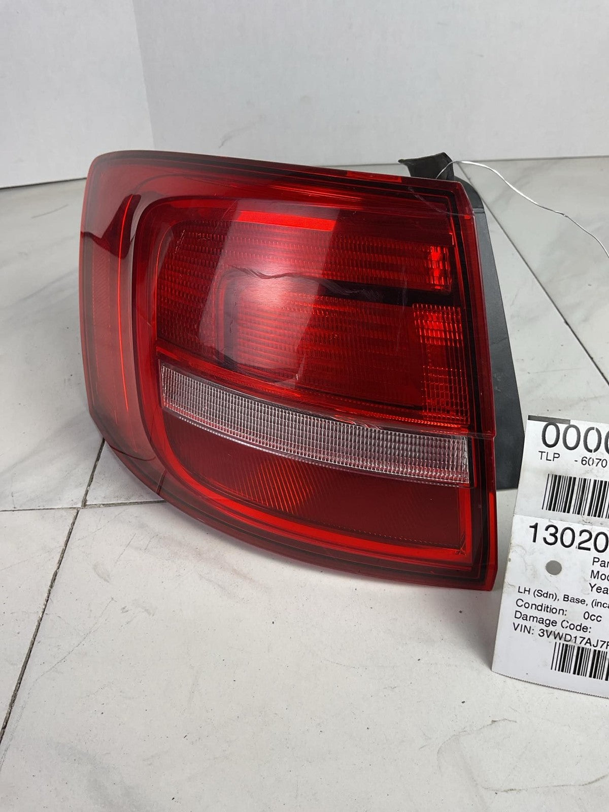 Tail Light Assembly JETTA EXCEPT GLI Left 15 160