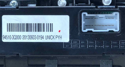 Heater A/c Control HYUNDAI SONATA 11 12 134